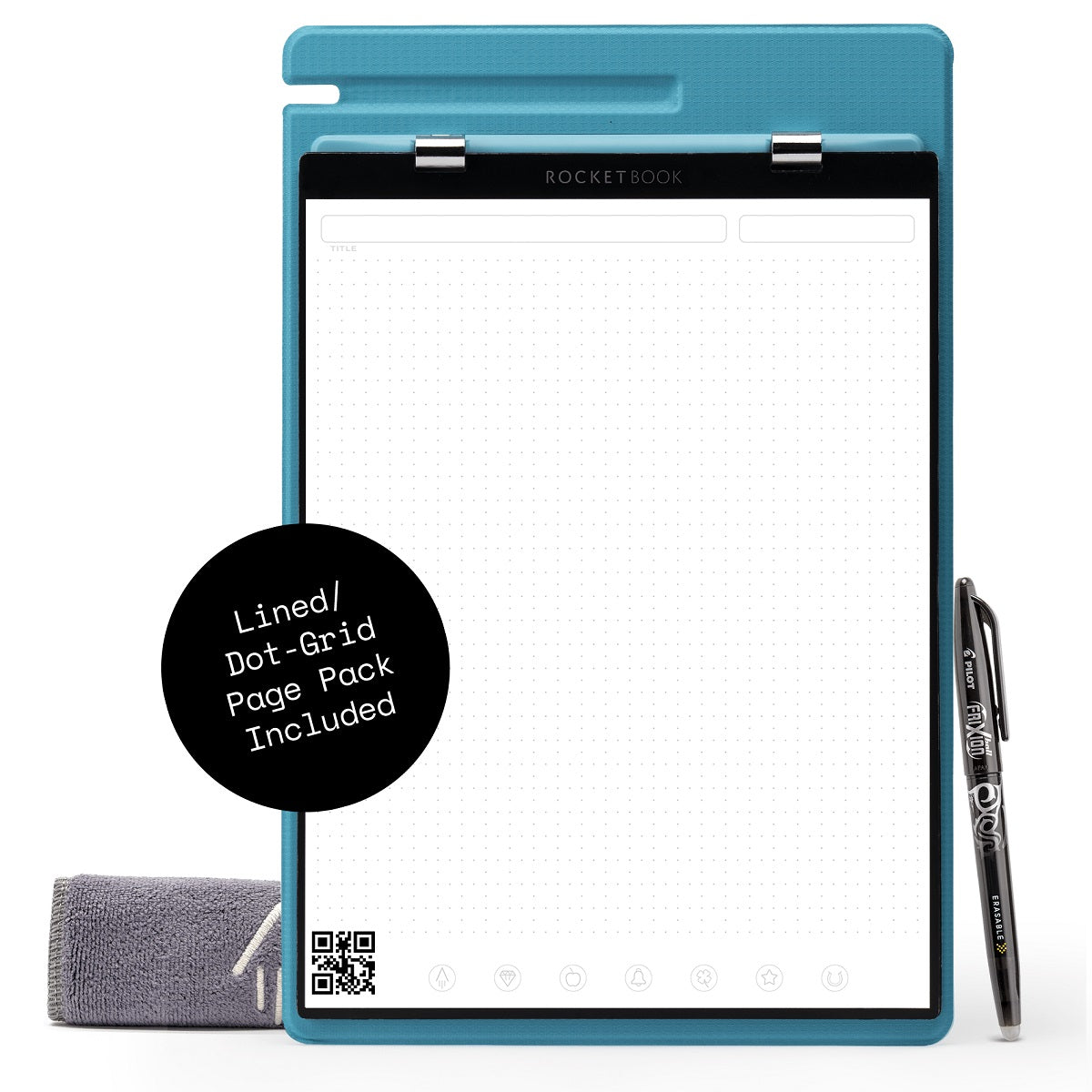 Pacote De Páginas Rocketbook Orbit Letter Smart Reutilizable Jm Pacote De Páginas Rocketbook Orbit Letter Smart Reutilizable Jm