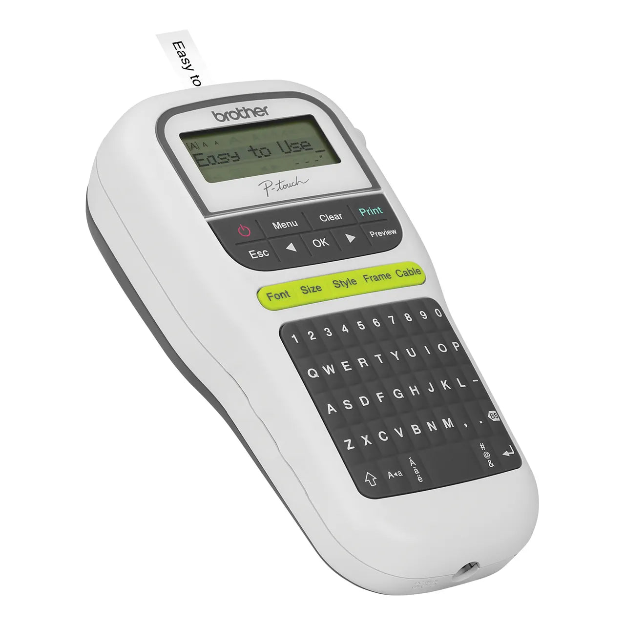 Brother PTH110 Handheld Label Printer PT-H110 手持式標籤機 (英文版) White