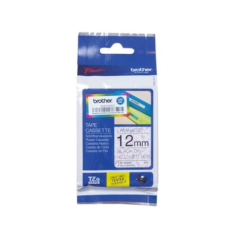 Brother TZeHW31 (12mm x 5M) Black on Kitty Theme Laminated Tape TZe-HW31 凱蒂貓粉 白底黑字 標籤帶(已過膠/覆膜/護貝)