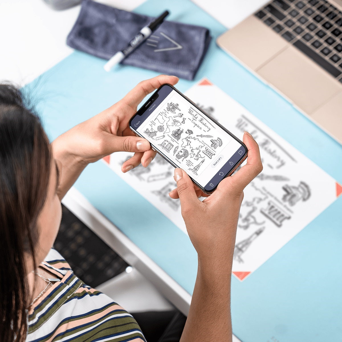 Rocketbook Thinkboard Reusable Smart Whiteboard