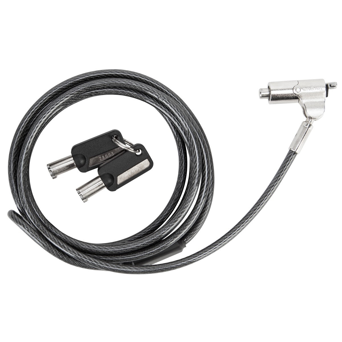 Targus ASP65 DEFCON® N-KL Mini Keyed Cable Lock - Compatible with Noble® WEDGELOCK® wedge-shaped lock slots - Young Vision - www.yv.com.hk