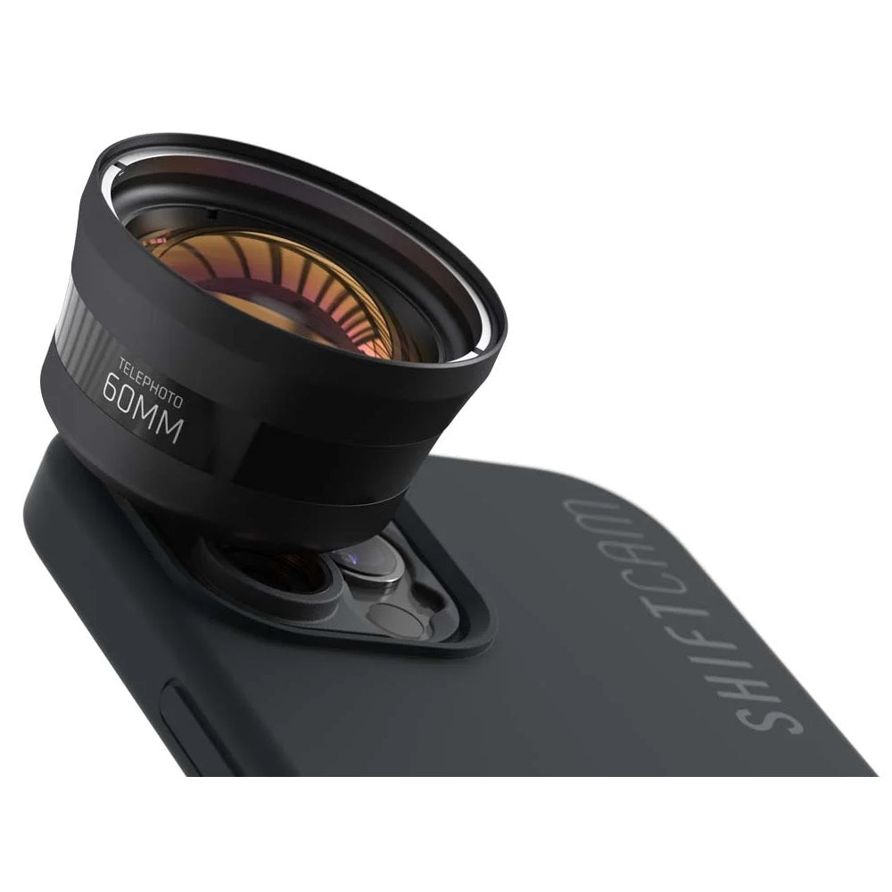 Shiftcam 60mm Telephoto Lens with iPhone 13 Case