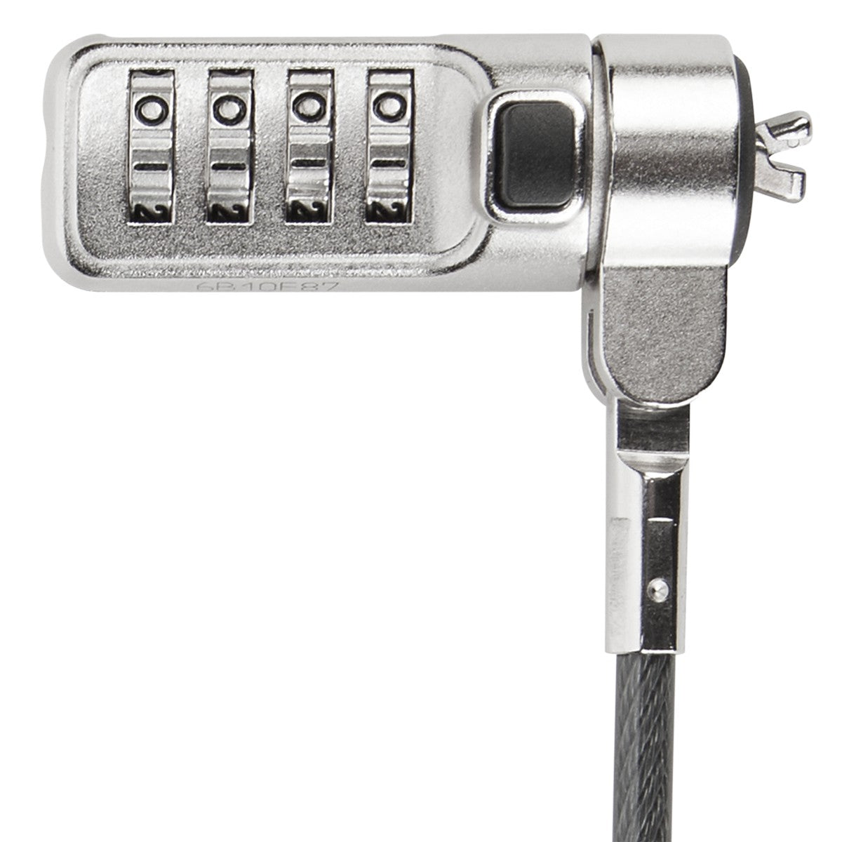 Targus ASP66 DEFCON® TrapEZoid Combo Cable Lock - Compatible with Noble® WEDGELOCK® (wedge-shaped lock slots) - Young Vision - www.yv.com.hk