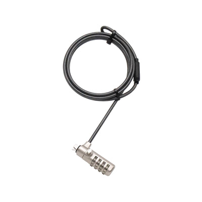 KUHVUR ASP322-N Laptop Computer 2M Steel Cable Lock | Combination | Nano lock slot (2.5x6mm) 筆記簿電腦鎖 - 密碼 - Young Vision (HK) Limited