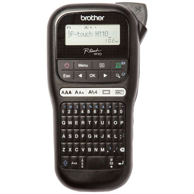 Brother PTH110BK Handheld Label Printer PT-H110BK 手持式標籤機 (英文版) Black - Young Vision (HK) Limited