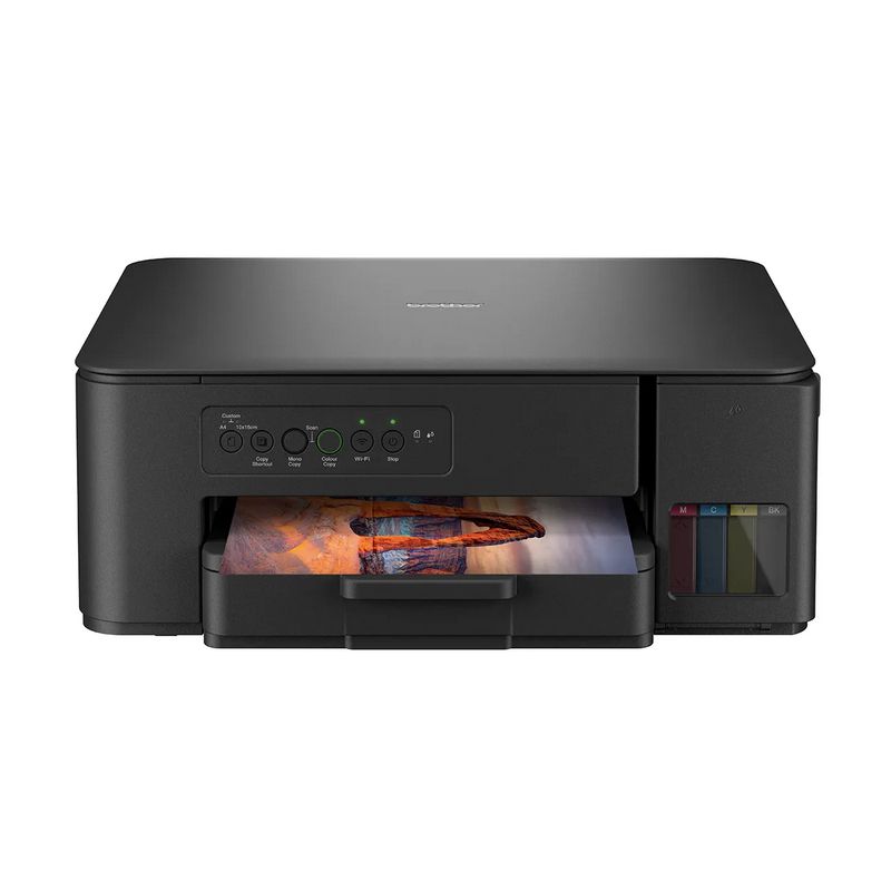 Brother DCP-T430W (Print/Copy/Scan) 3 in 1 Multifunction Colour Refill Ink Tank Printer DCPT430W 多功能彩色噴墨打印機-A4簡易充墨系統 - Young Vision (HK) Limited