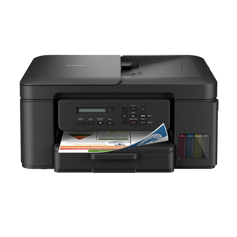 Brother DCP-T730DW (Print/Copy/Scan) 3 in 1 Multifunction Colour Refill Ink Tank Printer DCPT730DW 多功能彩色噴墨打印機-A4簡易充墨系統 - Young Vision (HK) Limited