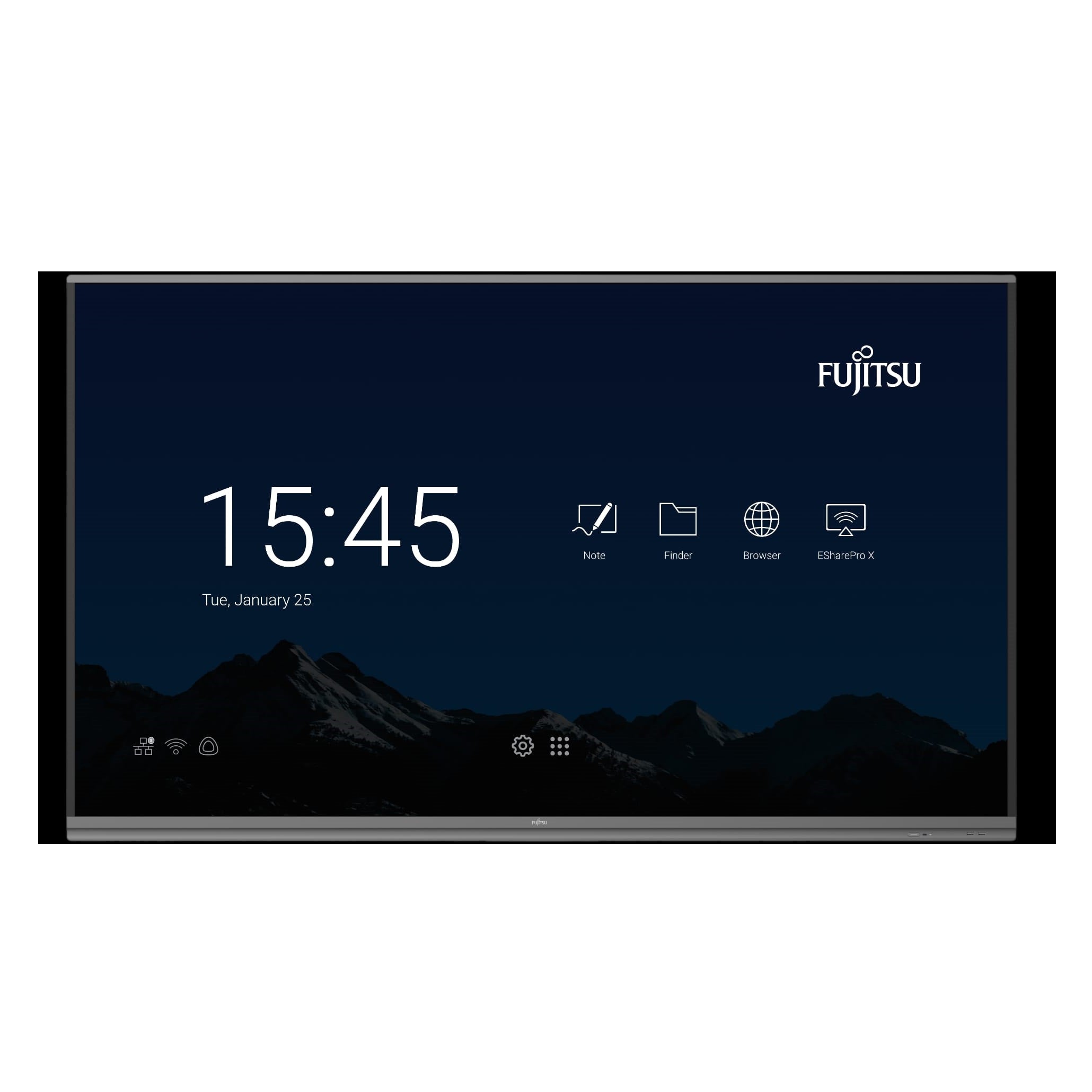 Fujitsu IW862 Ultra 86” 4K UHD PCAP Touch Interactive Panel Smart Whit