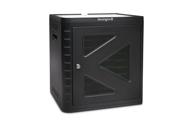 Kensington K67862EU Universal iPad/Tablet Charge & Sync Cabinet (Stackable) Black