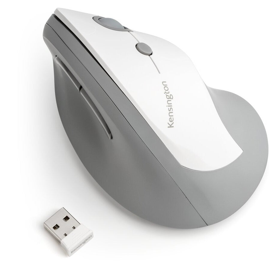 Pro Fit™ Ergo Vertical Wireless Trackball - White | Ergonomic Input Devices  | Kensington