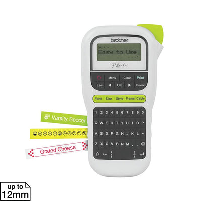 Brother PTH110 Handheld Label Printer PT-H110 手持式標籤機 (英文版) White - Young Vision (HK) Limited