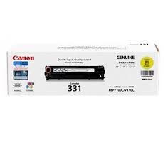 Canon Cartridge 331 Series Original Toner Cartridge 原廠打印機331系列碳粉盒 (適用打印機 for LBP7110Cw / LBP7100Cn / MF628Cw / MF8280Cw)