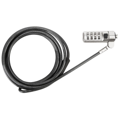 Targus ASP66 DEFCON® TrapEZoid Combo Cable Lock - Compatible with Noble® WEDGELOCK® (wedge-shaped lock slots) - Young Vision - www.yv.com.hk