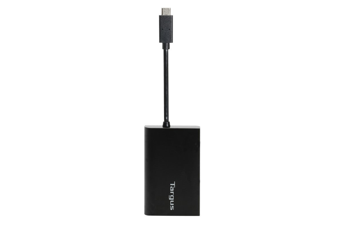 Targus ACH230 USB-C to 3 Port USB 3.0 Hub with Gigabit Ethernet