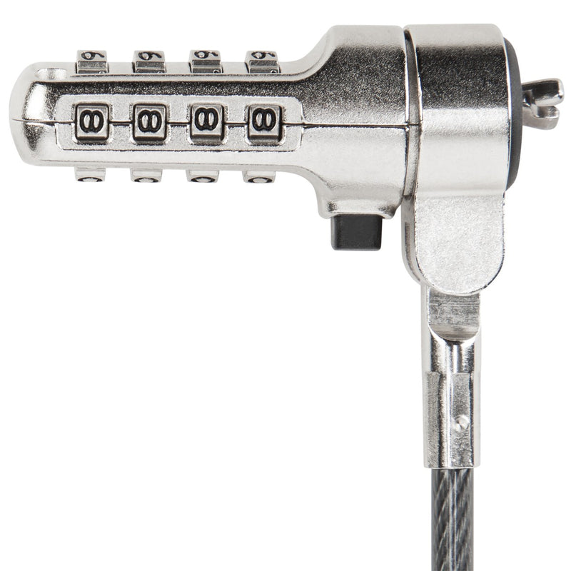 Targus ASP66 DEFCON® TrapEZoid Combo Cable Lock - Compatible with Noble® WEDGELOCK® (wedge-shaped lock slots) - Young Vision - www.yv.com.hk
