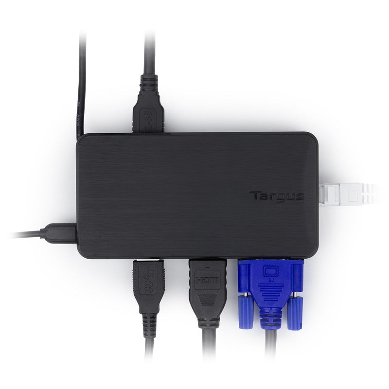 Targus DOCK110AP USB3.0 SuperSpeed™ Dual HD Video Travel Docking Station 雙視訊攜行擴充座 - Young Vision - www.yv.com.hk