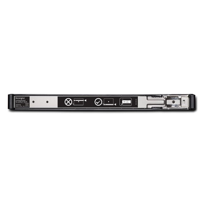 Kensington K64821WW Locking Bracket for 13.5" Surface Book 1, 2 & 3 with MicroSaver 2.0 keyed lock