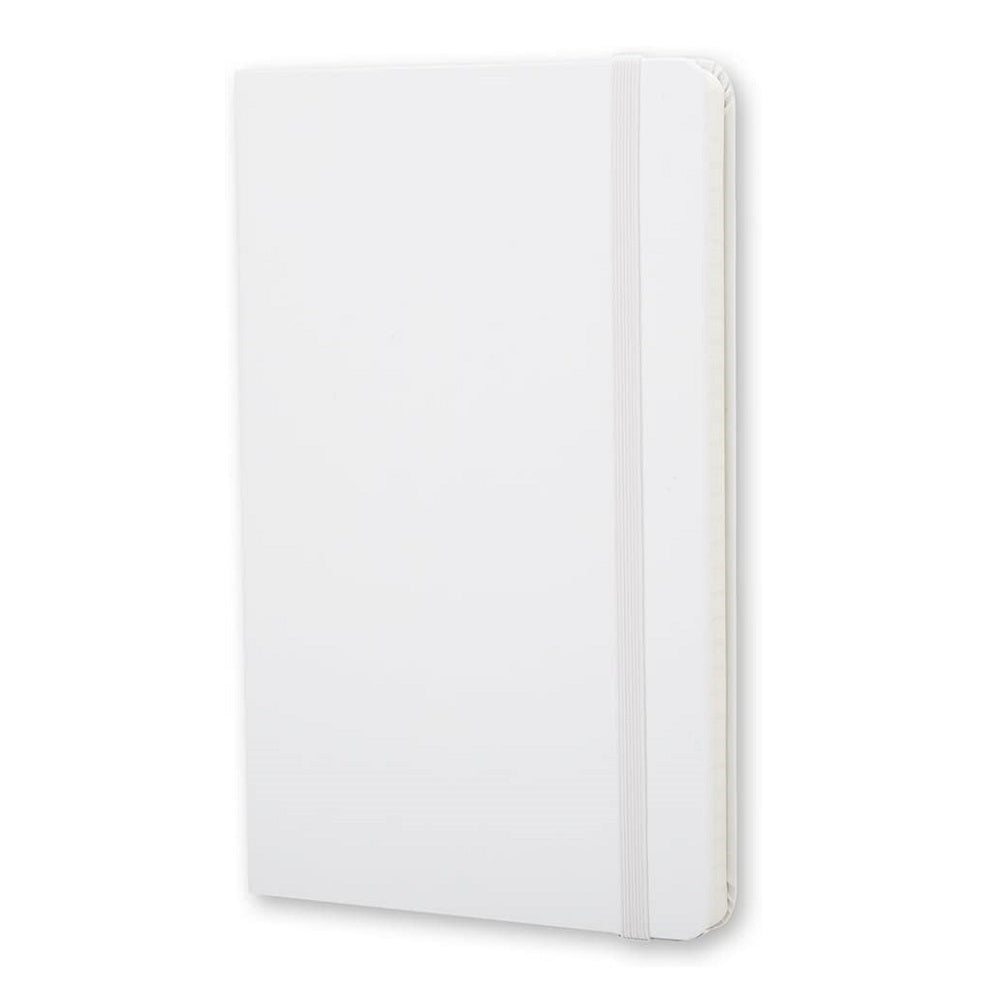 Moleskine Classic Notebook Pocket Ruled Hard Cover White MM710WH