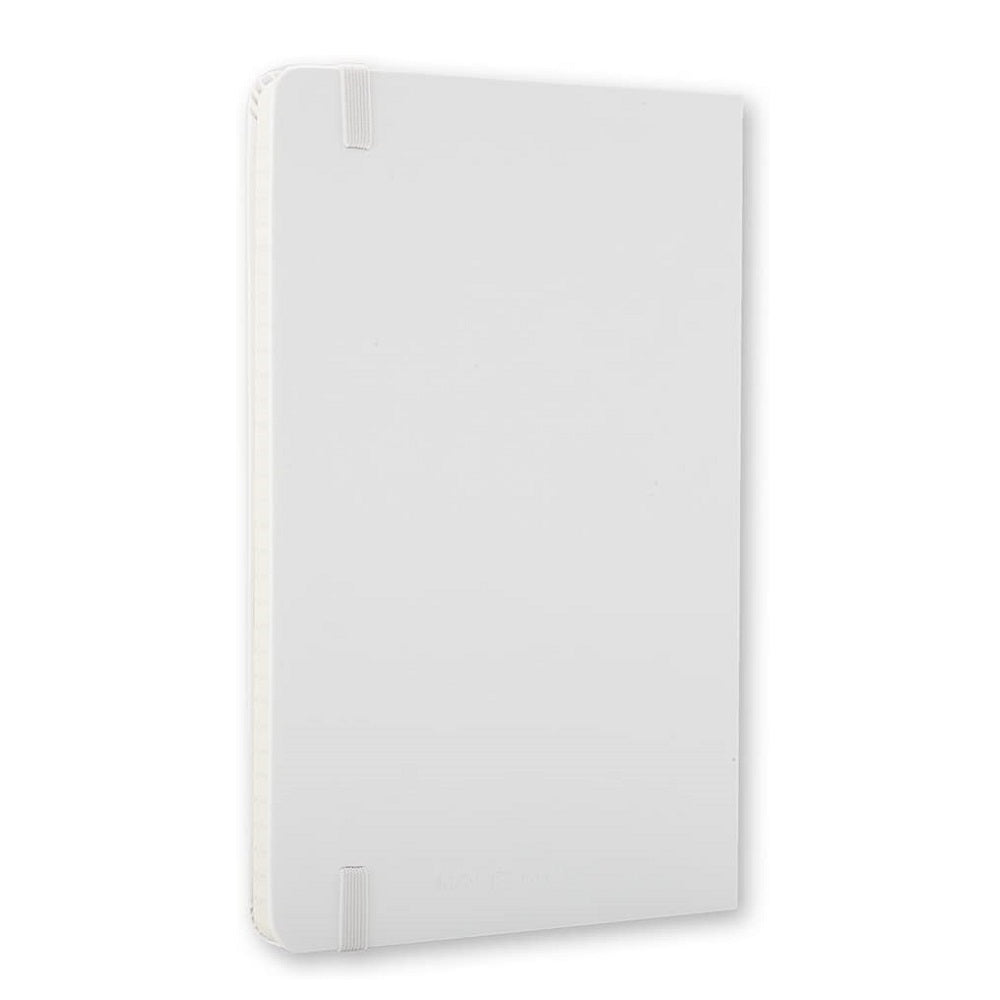 Moleskine Classic Notebook Pocket Ruled Hard Cover White MM710WH