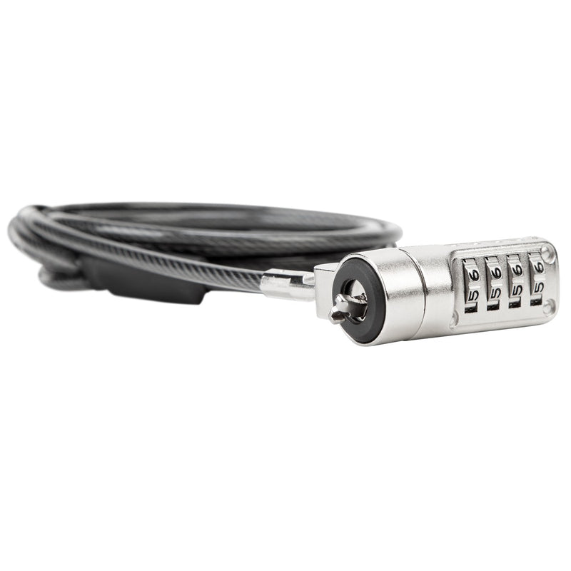 Targus ASP66 DEFCON® TrapEZoid Combo Cable Lock - Compatible with Noble® WEDGELOCK® (wedge-shaped lock slots) - Young Vision - www.yv.com.hk