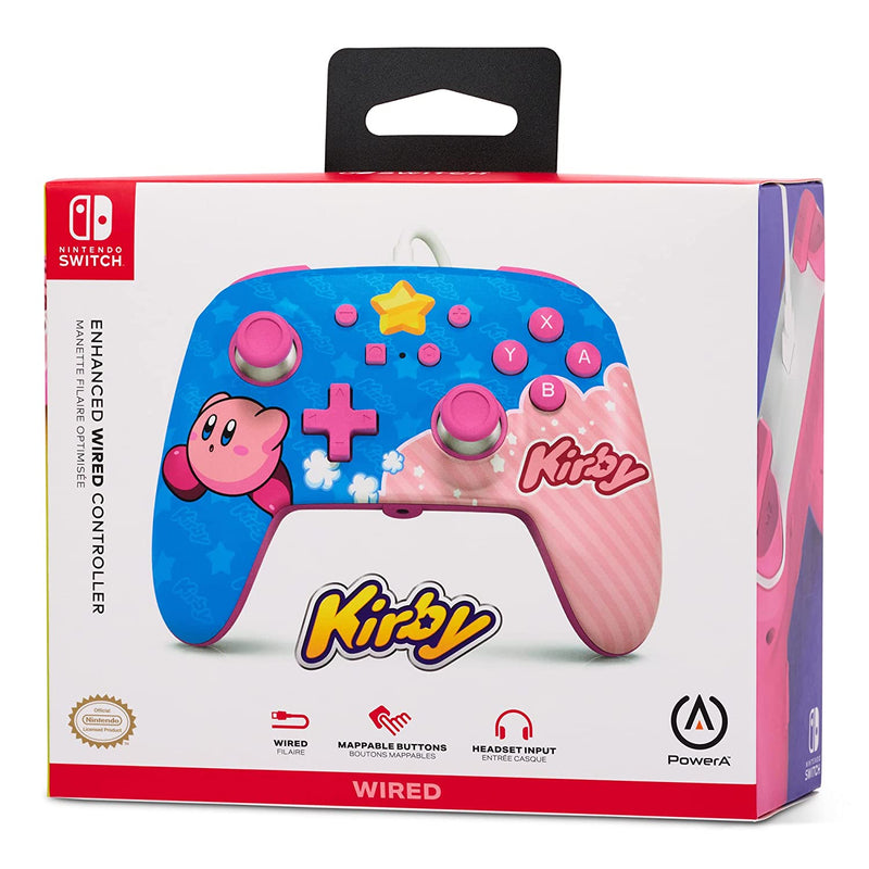 PowerA Enhanced Wired Controller for Nintendo Switch - Kirby (NSGP0067-01)