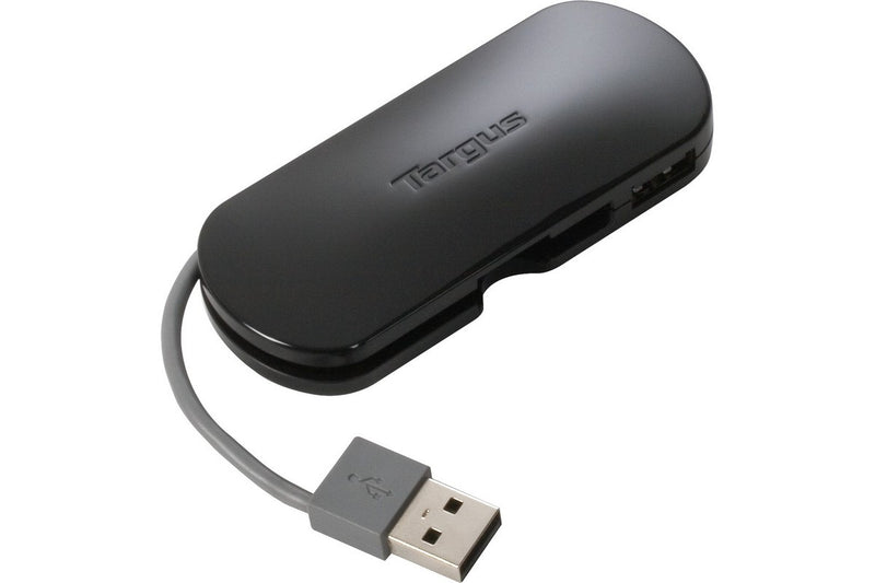 Targus ACH111 黑潮 4 Port USB2.0 Mobile Hub - Young Vision - www.yv.com.hk
