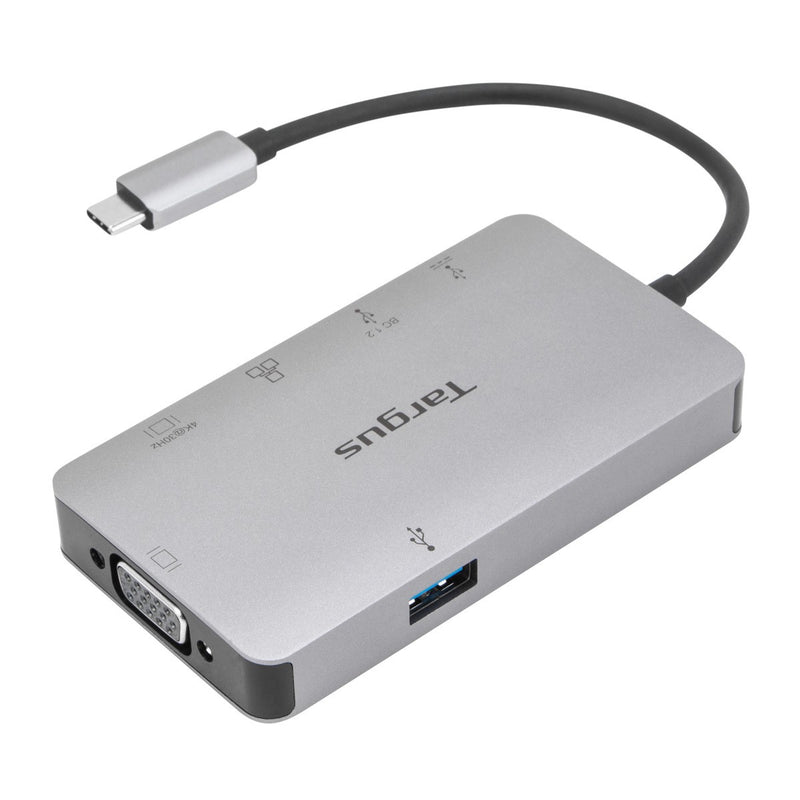 Targus DOCK419 USB-C Docking Station - DP Alt Mode Single Video 4K HDMI/VGA with 100W PD Pass-Thru