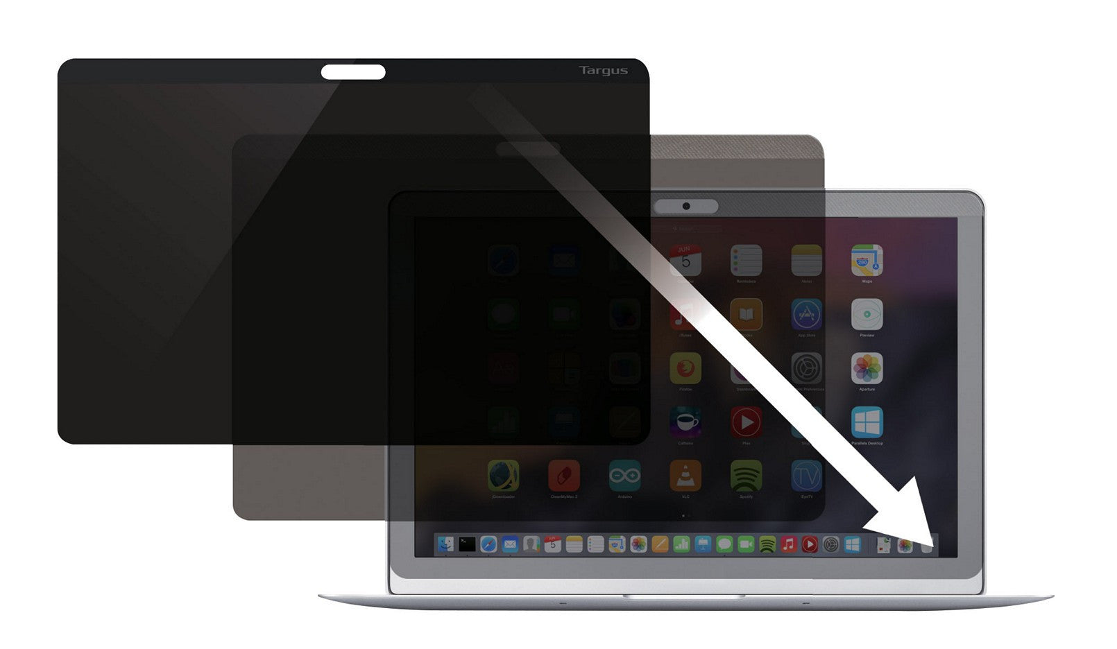 Targus ASM133MBP6 Magnetic Privacy Screen with Blue Light filter