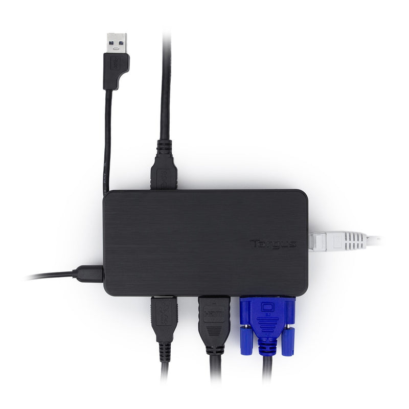Targus DOCK110AP USB3.0 SuperSpeed™ Dual HD Video Travel Docking Station 雙視訊攜行擴充座 - Young Vision - www.yv.com.hk
