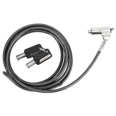 Targus ASP65 DEFCON® N-KL Mini Keyed Cable Lock - Compatible with Noble® WEDGELOCK® wedge-shaped lock slots - Young Vision - www.yv.com.hk