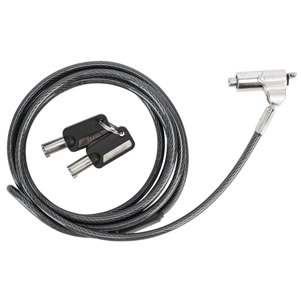 Targus ASP65 DEFCON® N-KL Mini Keyed Cable Lock - Compatible with Noble® WEDGELOCK® wedge-shaped lock slots - Young Vision - www.yv.com.hk