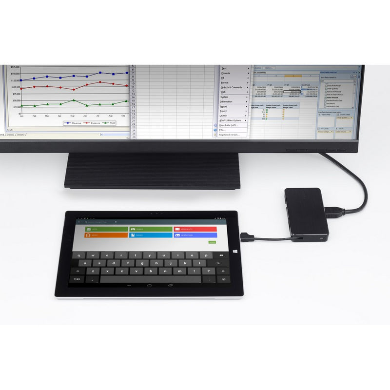 Targus DOCK110AP USB3.0 SuperSpeed™ Dual HD Video Travel Docking Station 雙視訊攜行擴充座 - Young Vision - www.yv.com.hk