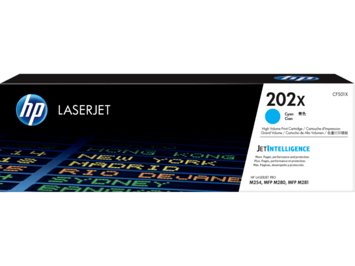 HP 202X High Yield Original LaserJet Toner Cartridge