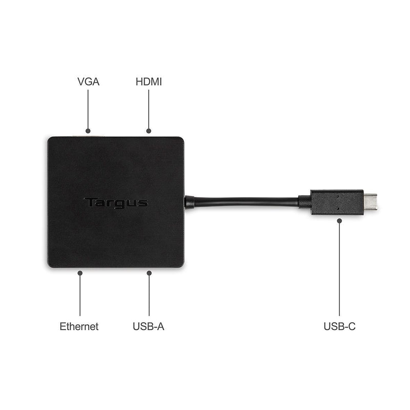 Targus DOCK411 USB-C DisplayPort™ Alt-Mode Travel Dock - Young Vision - www.yv.com.hk