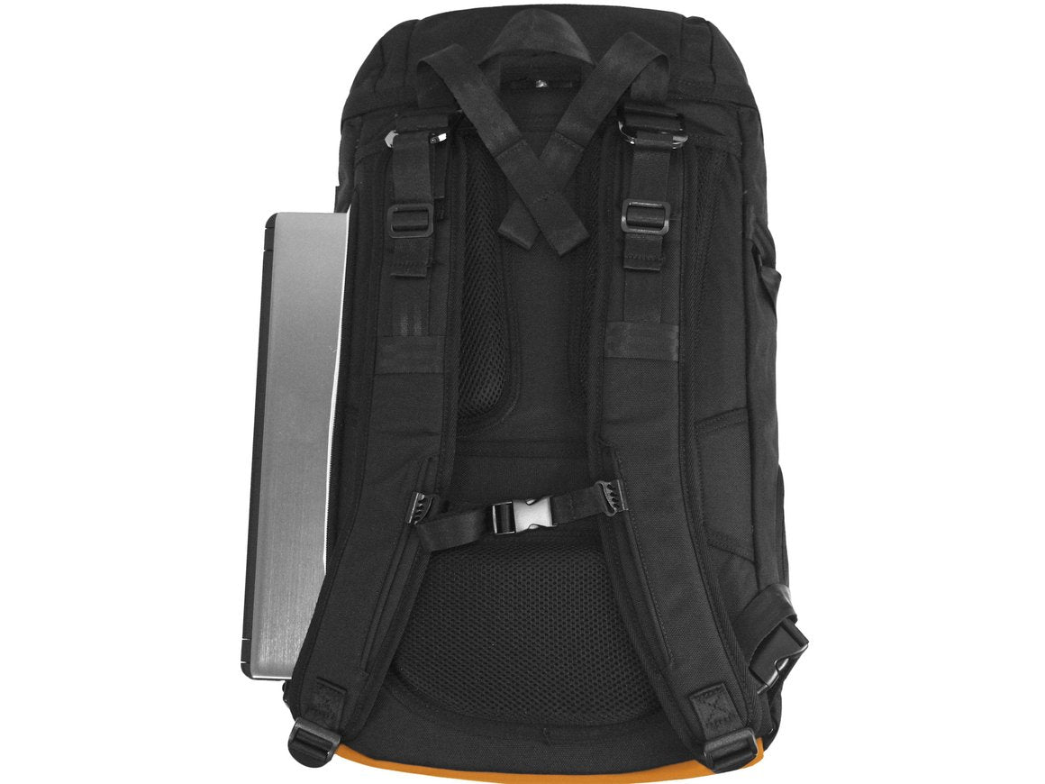 OXDIN VENIX CAP-TOP Backpack BLACK