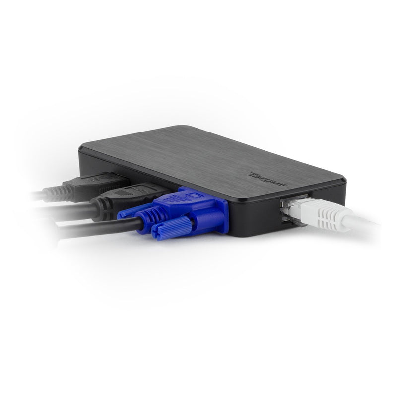 Targus DOCK110AP USB3.0 SuperSpeed™ Dual HD Video Travel Docking Station 雙視訊攜行擴充座 - Young Vision - www.yv.com.hk