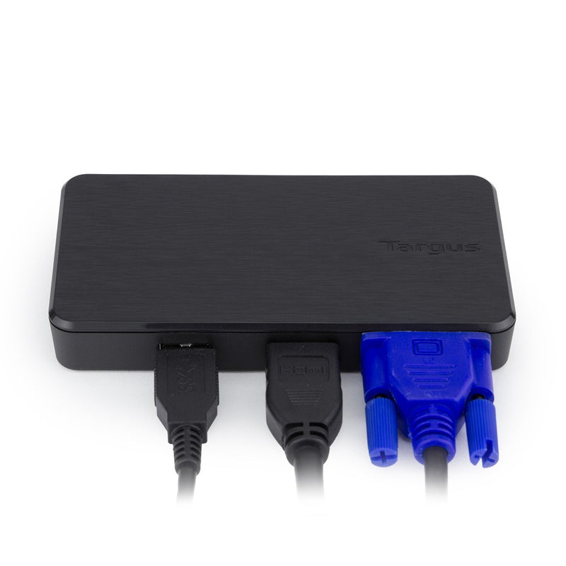 Targus DOCK110AP USB3.0 SuperSpeed™ Dual HD Video Travel Docking Station 雙視訊攜行擴充座 - Young Vision - www.yv.com.hk