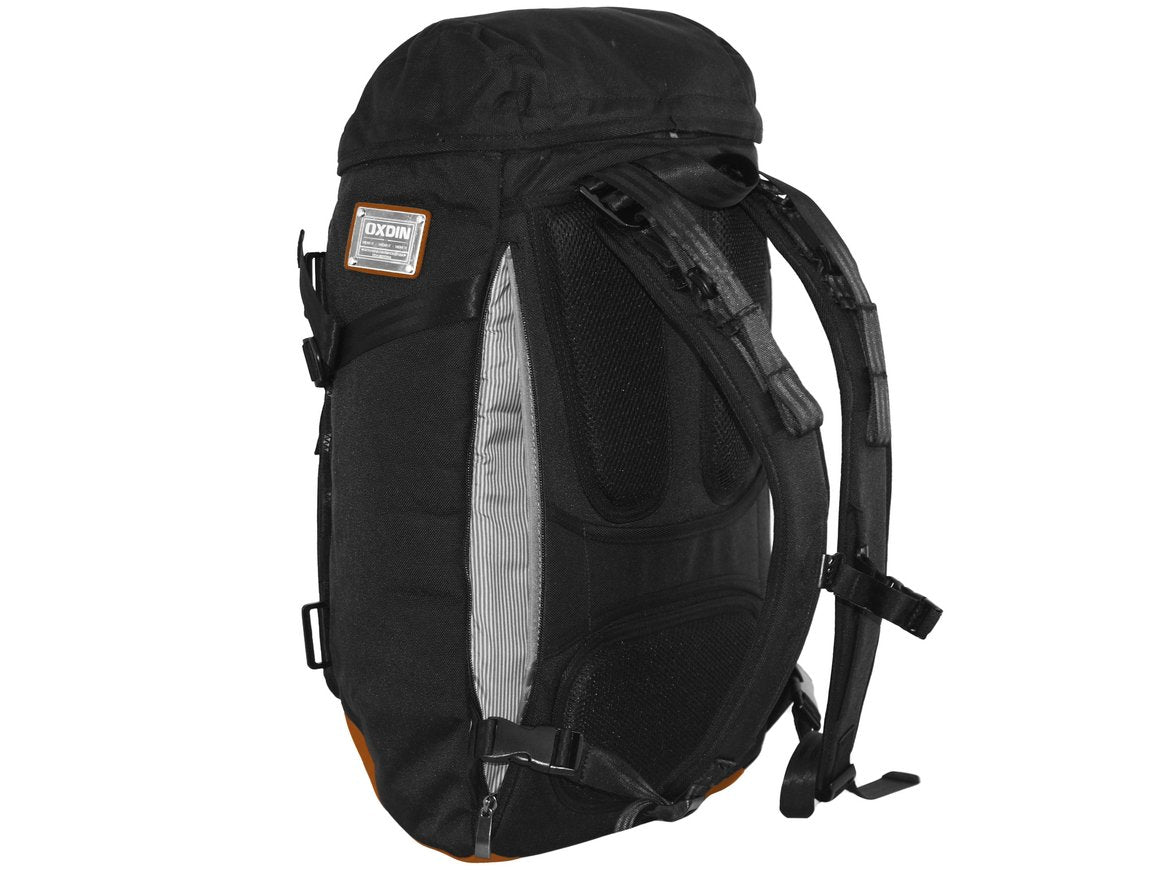 OXDIN VENIX CAP-TOP Backpack BLACK